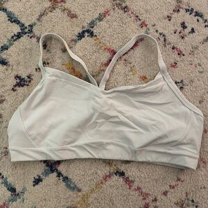 Athleta Vital A-C sports bra Glacier light mint green XL